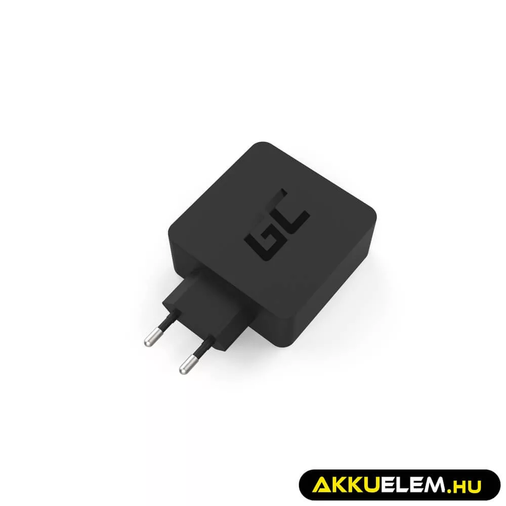 Greencell töltő USB-C 60W PD kábel USB-C Apple MacBook Pro 13 Asus ZenBook HP Spectre Lenovo ThinkPad an others