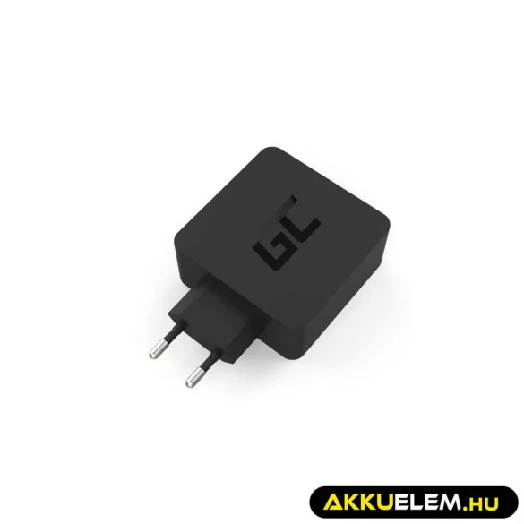 Greencell töltő USB-C 60W PD kábel USB-C Apple MacBook Pro 13 Asus ZenBook HP Spectre Lenovo ThinkPad an others - GreenCell