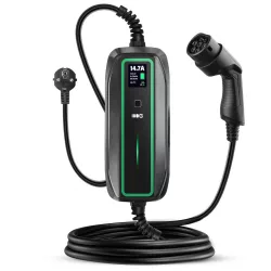  Greencell EV töltőkábel 3.6kW Schuko Type 2 mobile töltő elektromos autókhoz plug-in hybridekhez