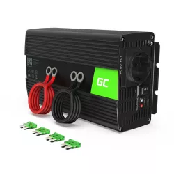   GreenCell Inverter 12V 230V 1000W/2000W Tiszta szinuszhullámú