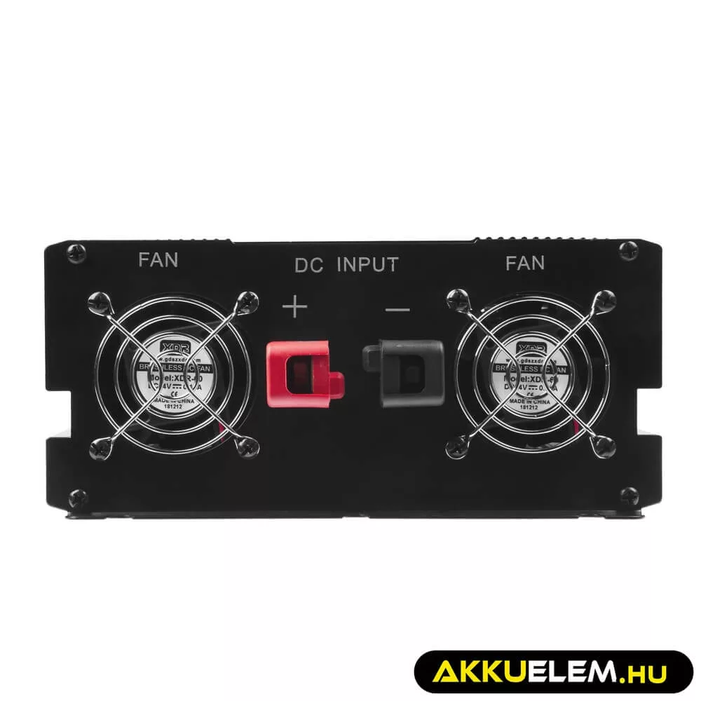 GreenCell Inverter 24V 230V 3000W/6000W Tiszta szinuszhullámú