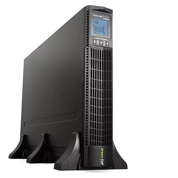 GreenCell Tiszta szinuszos szünetmentes tápegység (UPS) RTII 3000VA 2700W LCD kijelző GreenCell Tiszta szinuszos szünetmentes tápegység (UPS) RTII 3000VA 2700W LCD kijelző