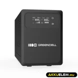 GreenCell Tiszta szinuszos szünetmentes tápegység (UPS) 2000VA 1200W LCD kijelző - GreenCell