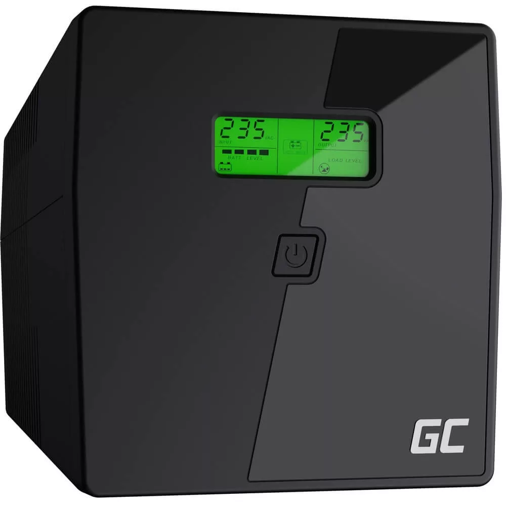 GreenCell Módosított szinuszos szünetmentes tápegység (UPS) 1000VA 600W Power Proof