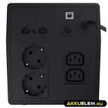 GreenCell Módosított szinuszos szünetmentes tápegység (UPS) 1000VA 600W Power Proof - GreenCell