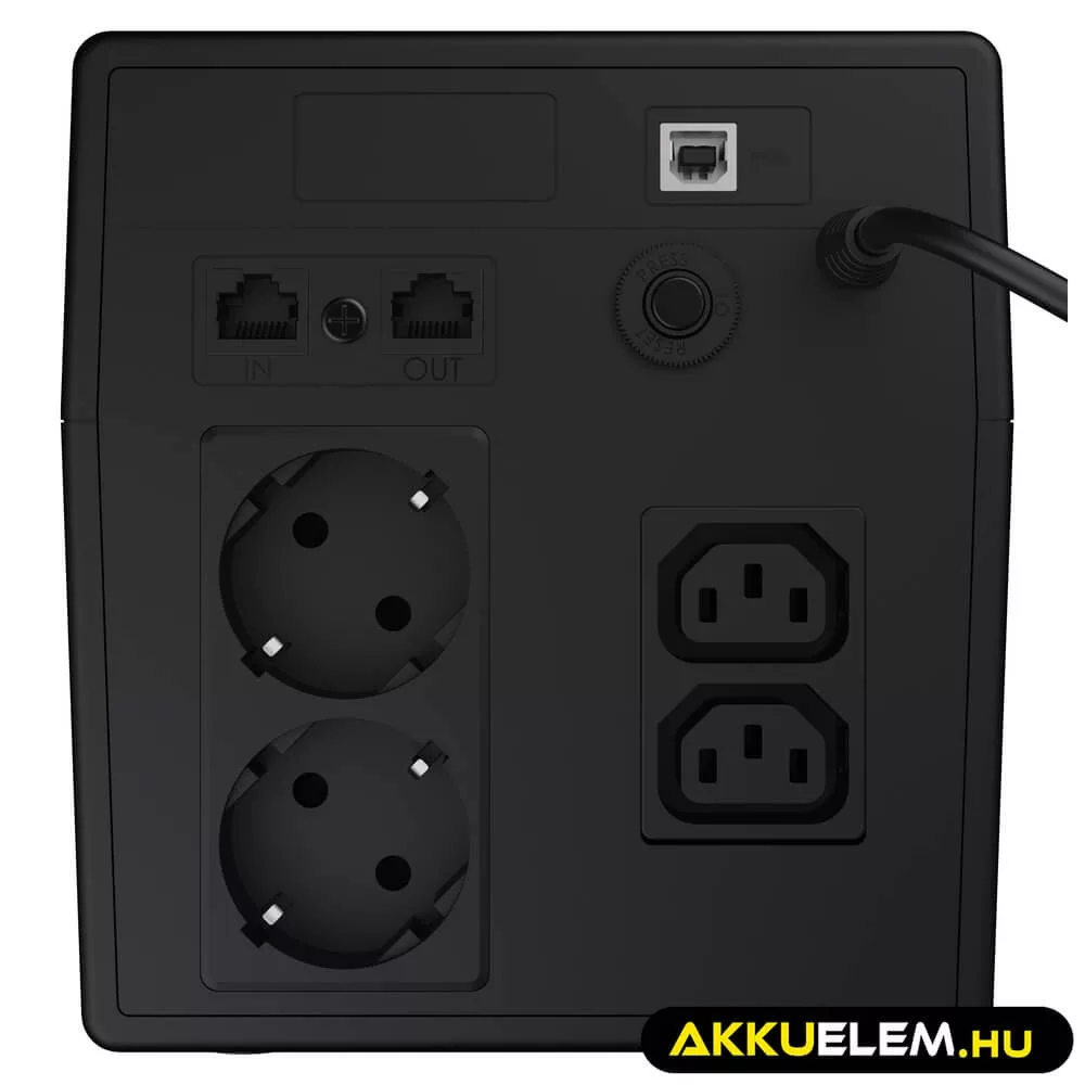 GreenCell Módosított szinuszos szünetmentes tápegység (UPS) 1000VA 600W Power Proof