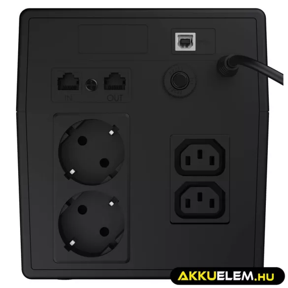 GreenCell Módosított szinuszos szünetmentes tápegység (UPS) 1000VA 600W Power Proof - GreenCell