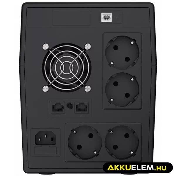 GreenCell Módosított szinuszos szünetmentes tápegység (UPS) 2000VA 1200W Power Proof