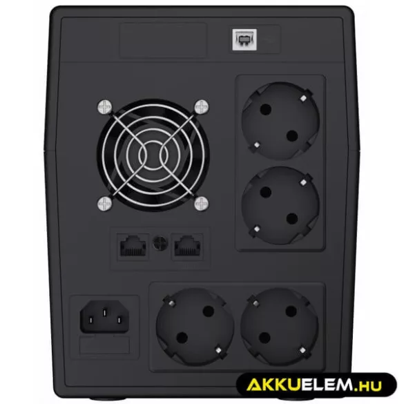 GreenCell Módosított szinuszos szünetmentes tápegység (UPS) 2000VA 1200W Power Proof - GreenCell