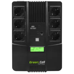   GreenCell Módosított szinuszos szünetmentes tápegység (UPS) AiO 600VA 360W