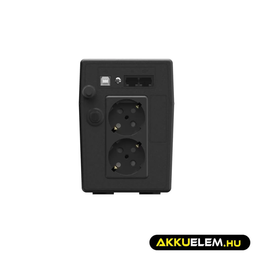 GreenCell Módosított szinuszos szünetmentes tápegység (UPS) 850VA 480W PowerProof LCD kijelző