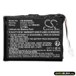 Utángyártott Apple Médialejátszó Li-ion akkumulátor 3.7V 750mAh EC003, EC007 EC003, EC007 - CameronSino