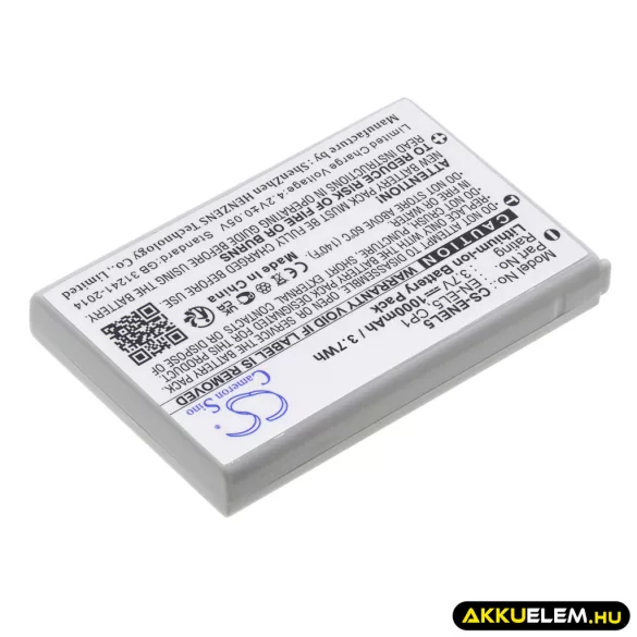 Utángyártott NiKon Kamera Li-ion akkumulátor 3.7V 1000mAh EN-EL5, CP1 EN-EL5, CP1 - CameronSino