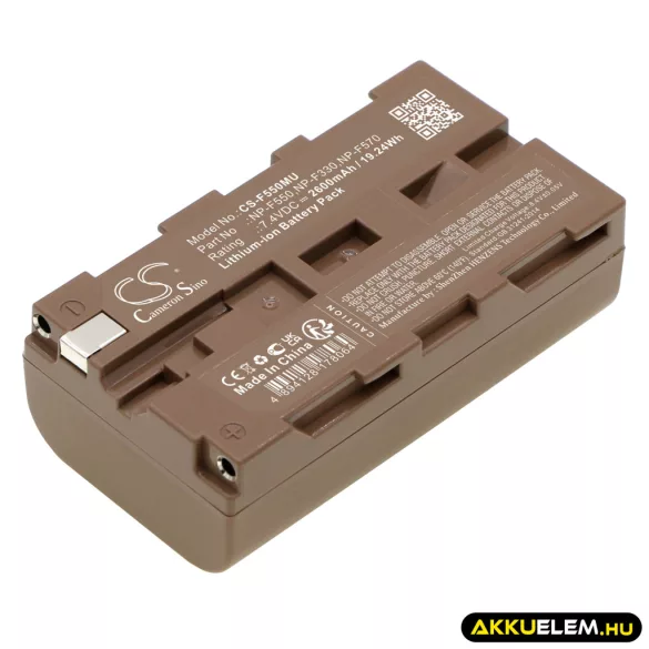 Utángyártott Hitachi Kamera Li-ion akkumulátor 7.4V 2600mAh - CameronSino