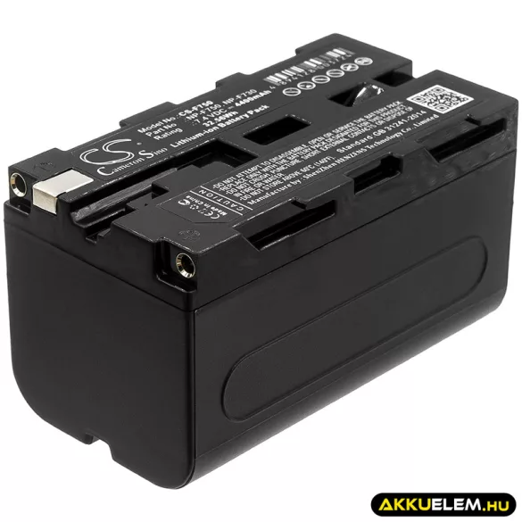 Utángyártott Blackmagic Design Kamera Li-ion akkumulátor 7.4V 4400mAh - CameronSino