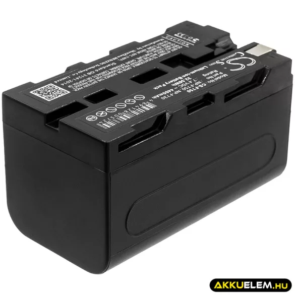 Utángyártott Blackmagic Design Kamera Li-ion akkumulátor 7.4V 4400mAh - CameronSino