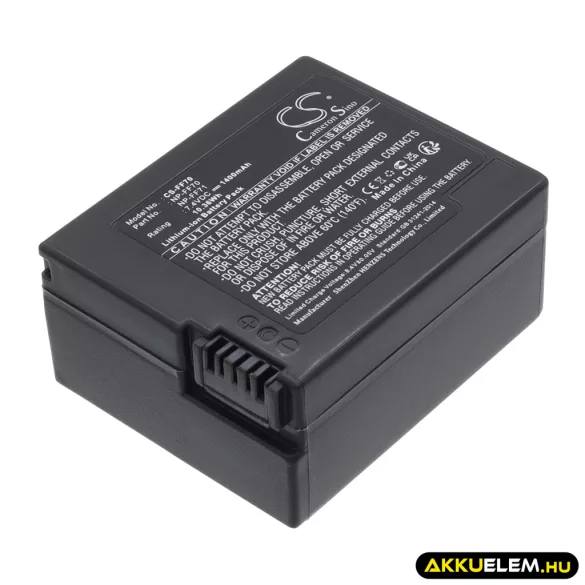 Utángyártott Sony Kamera Li-ion akkumulátor 7.4V 1400mAh NP-FF70, NP-FF71, NP-FF71S NP-FF70, NP-FF71 - CameronSino