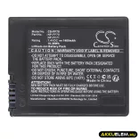 Utángyártott Sony Kamera Li-ion akkumulátor 7.4V 1400mAh NP-FF70, NP-FF71, NP-FF71S NP-FF70, NP-FF71 - CameronSino
