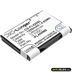   Utángyártott Pharos PDA Li-ion akkumulátor 3.7V 1250mAh PZX65 PZX65 - CameronSino