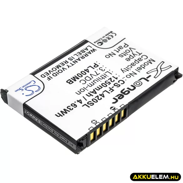 Utángyártott Pharos PDA Li-ion akkumulátor 3.7V 1250mAh PZX65 PZX65 - CameronSino