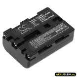 Utángyártott Sony Kamera Li-ion akkumulátor 7.4V 1300mAh NP-QM51, NP-FM50, NP-QM50 NP-QM51, NP-FM50 - CameronSino