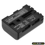 Utángyártott Sony Kamera Li-ion akkumulátor 7.4V 1300mAh NP-QM51, NP-FM50, NP-QM50 NP-QM51, NP-FM50 - CameronSino