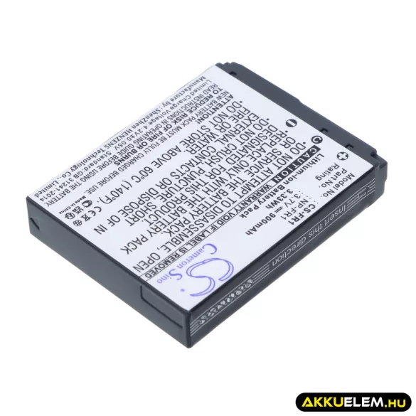 Utángyártott Sony Kamera Li-ion akkumulátor 3.7V 900mAh NP-FR1 NP-FR1 - CameronSino