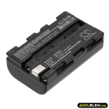 Utángyártott Sony Kamera Li-ion akkumulátor 3.7V 1440mAh NP-F10, NP-FS10, NP-FS11 NP-F10, NP-FS10 - CameronSino