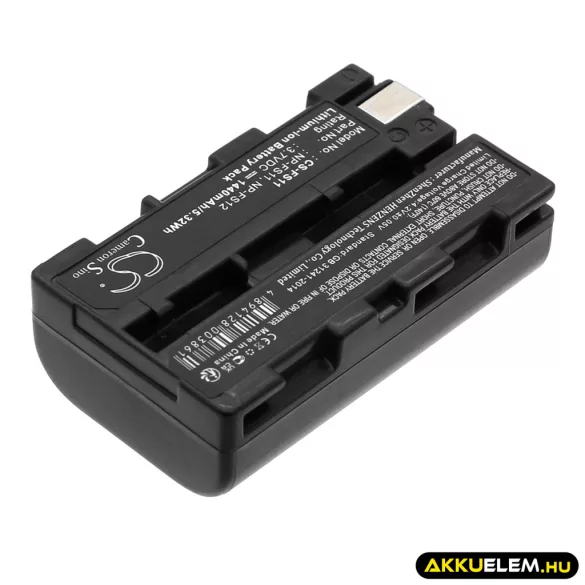 Utángyártott Sony Kamera Li-ion akkumulátor 3.7V 1440mAh NP-F10, NP-FS10, NP-FS11 NP-F10, NP-FS10 - CameronSino