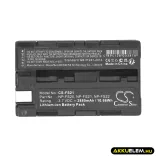 Utángyártott Sony Kamera Li-ion akkumulátor 3.7V 2880mAh NP-FS20, NP-FS21, NP-FS22 NP-FS20, NP-FS21 - CameronSino
