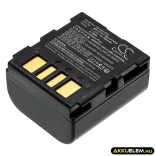 Utángyártott JVC Kamera Li-ion akkumulátor 7.4V 700mAh BN-VF707, BN-VF707U, BN-VF707US BN-VF707, BN-VF707U - CameronSino