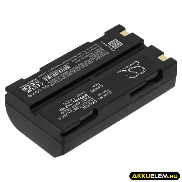 Utángyártott Survey egyéb Li-ion akkumulátor 7.4V 2000mAh 29518, 38403, 46607 29518, 38403 - CameronSino