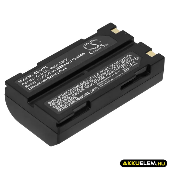 Utángyártott HUACE egyéb Li-ion akkumulátor 7.4V 2600mAh - CameronSino