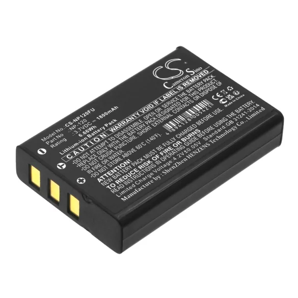 Utángyártott VIVIKAI Kamera Li-ion akkumulátor 3.7V 1800mAh - CameronSino