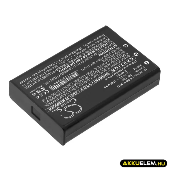 Utángyártott VIVIKAI Kamera Li-ion akkumulátor 3.7V 1800mAh - CameronSino