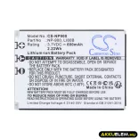 Utángyártott UFO Kamera Li-ion akkumulátor 3.7V 600mAh NP-900, 02491-0015-00, BATS4 NP-900, 02491-0015-00 - CameronSino