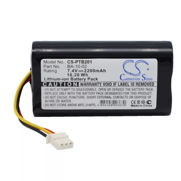 Utángyártott Citizen Hordozható nyomtató Li-ion akkumulátor 7.4V 2200mAh BA-10-02 BA-10-02 - CameronSino