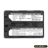 Utángyártott Sony Kamera Li-ion akkumulátor 7.4V 4200mAh NP-QM91D NP-QM91D - CameronSino