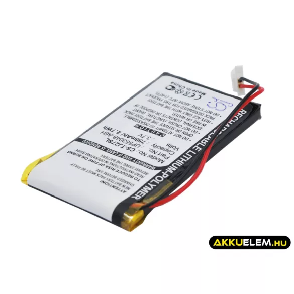 Utángyártott Sony PDA Li-Polymer akkumulátor 3.7V 750mAh UP553048-A6H UP553048-A6H - CameronSino