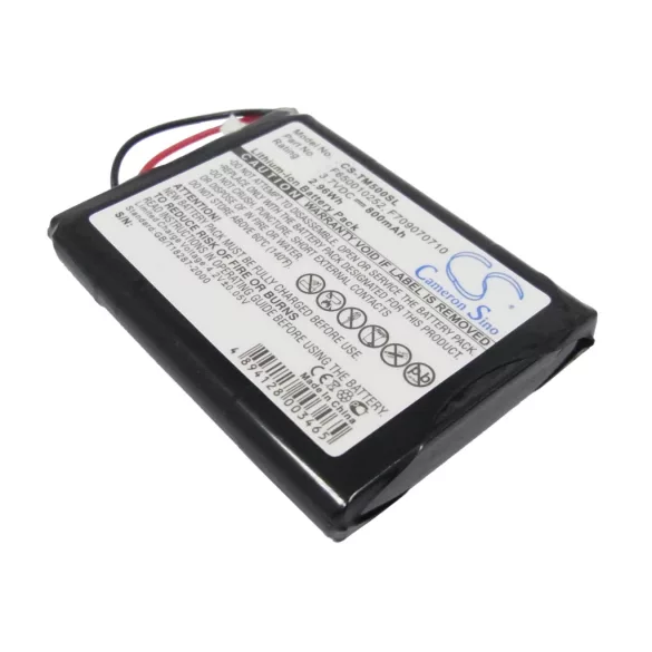 Utángyártott TomTom GPS Li-ion akkumulátor 3.7V 800mAh F650010252, F709070710 F650010252, F709070710 - CameronSino