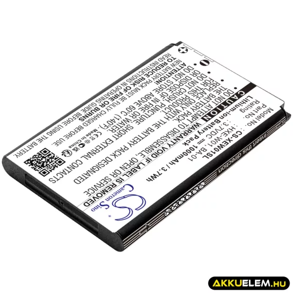Utángyártott PPurple GPS Li-ion akkumulátor 3.7V 1000mAh HXE-W01 HXE-W01 - CameronSino