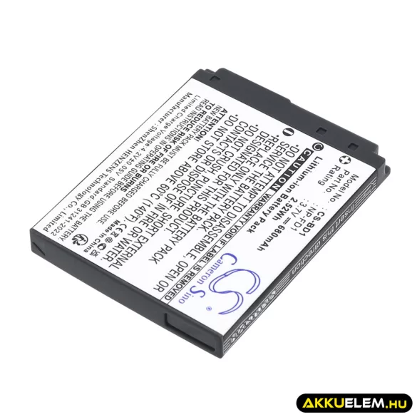 Utángyártott Sony Kamera Li-ion akkumulátor 3.7V 680mAh NP-FD1, NP-BD1 NP-FD1, NP-BD1 - CameronSino