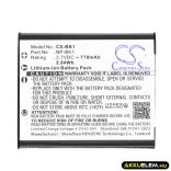 Utángyártott Sony Kamera Li-ion akkumulátor 3.7V 770mAh NP-BK1, NP-FK1 NP-BK1, NP-FK1 - CameronSino