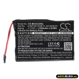 Utángyártott Mitac GPS Li-ion akkumulátor 3.7V 1250mAh E4MT081202B12, 027260EOC E4MT081202B12, 027260EOC - CameronSino