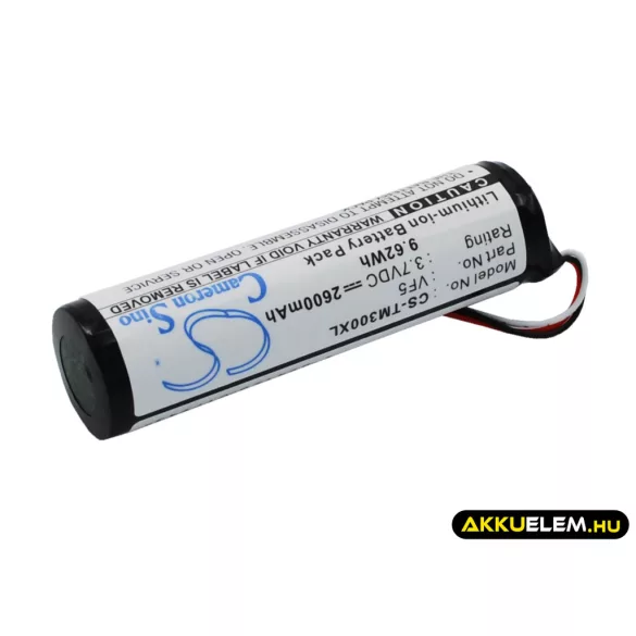 Utángyártott TomTom GPS Li-ion akkumulátor 3.7V 2600mAh VF5 VF5 - CameronSino