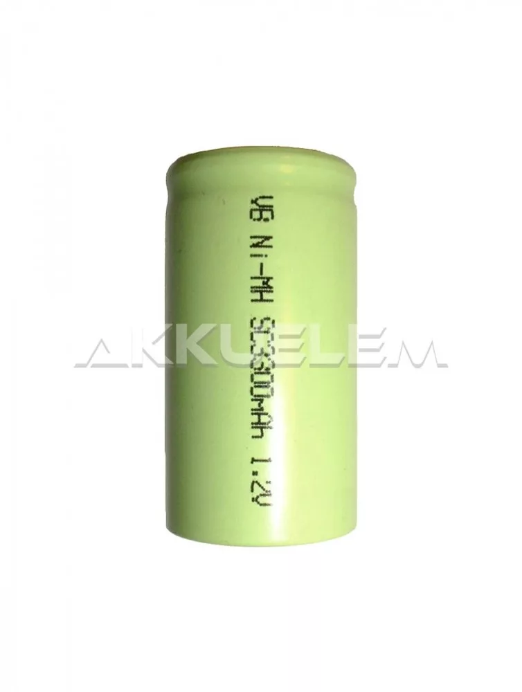 3300mAh Sub-C ipari akkumulátorcella Ni-MH 3300mAh Sub-C ipari akkumulátorcella Ni-MH