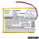 Utángyártott Cowon Médialejátszó Li-ion akkumulátor 3.7V 1800mAh - CameronSino