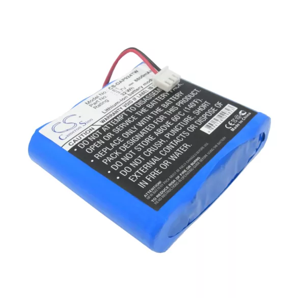 Utángyártott Pure digitális rádió Li-ion akkumulátor 3.7V 8800mAh E1 E1 - CameronSino