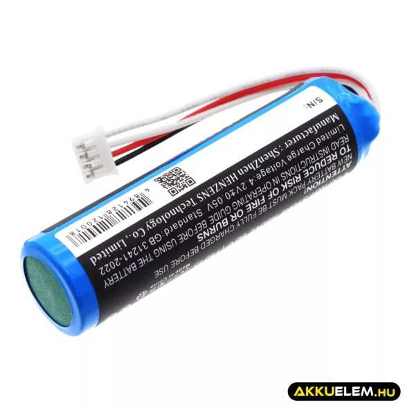 Utángyártott Reed Hőkamera Li-ion akkumulátor 3.7V 3400mAh - CameronSino