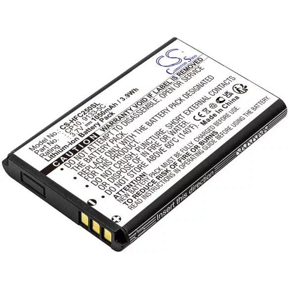 Utángyártott Sweet mobil Li-ion akkumulátor 3.7V 1050mAh 6650, 6651, 6651 Young 6650, 6651 - CameronSino